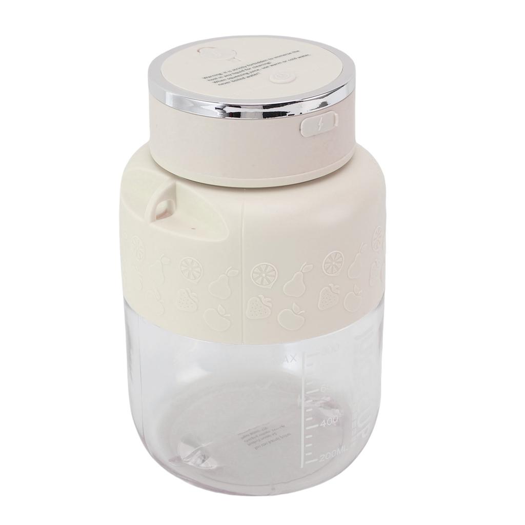 800ml Portable Juicer Cup Rechargeable Detachable Electric Juicer Blender for Office Gym Home Travel
