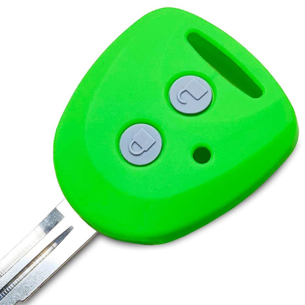 IKT 2 Button Keyless Key Silicone Cover for Daihatsu / Toyota Cars / Green