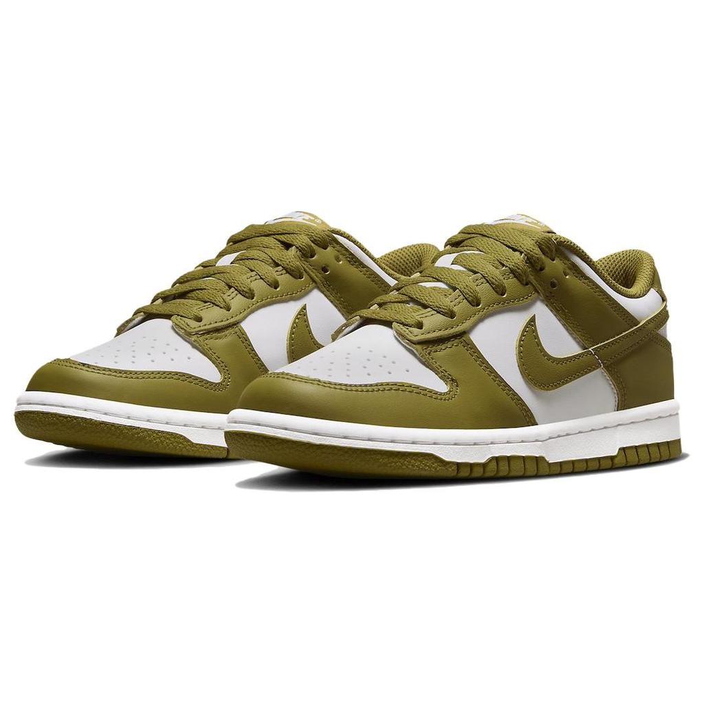 Nike Dunk Low GS Pacific Moss Kinder-Sneaker Grün Weiß FB9109-108