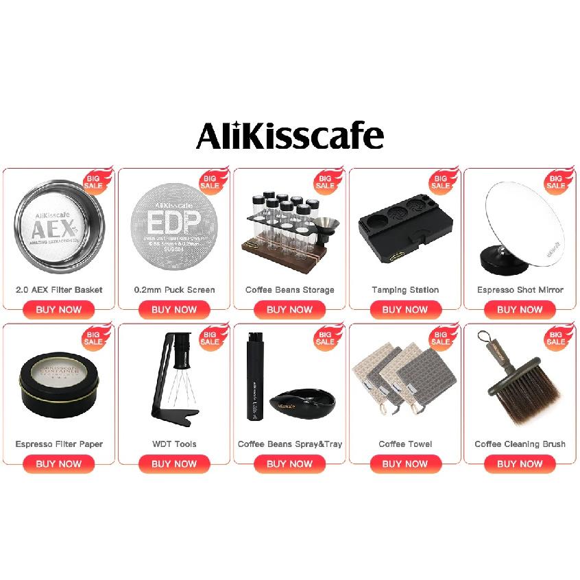 57MM 57.5MM Kaffeedosierring 304 Edelstahl Für Lelit Trichter Siebträger Kaffeezubehör Espresso Barista Werkzeuge