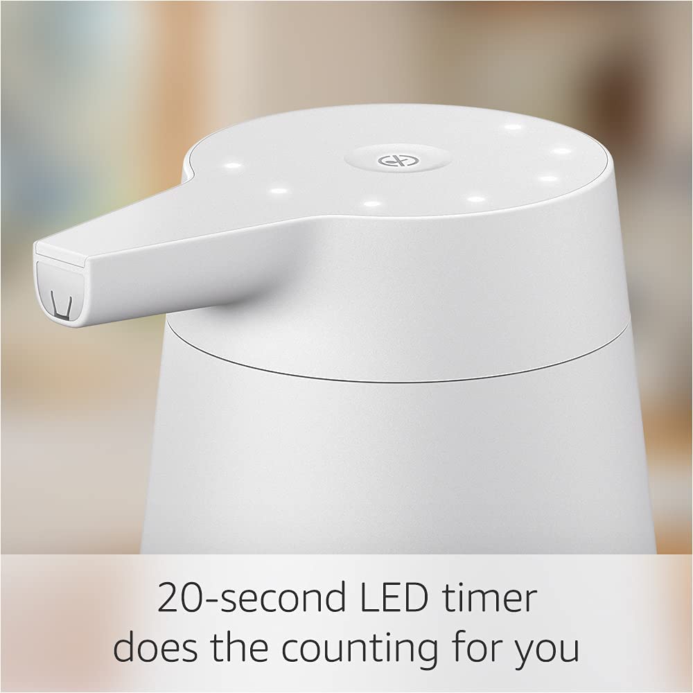 Smart Soap Dispenser Automatic Dispenser with 20 Second Timer Bundle Refillable Hand Soap Machine