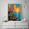 Beautiful Coast Natural Tourist Scenery Art Posters Canvas Prints Wall Paintings Living Room Bedroom Home Decoration Frameless