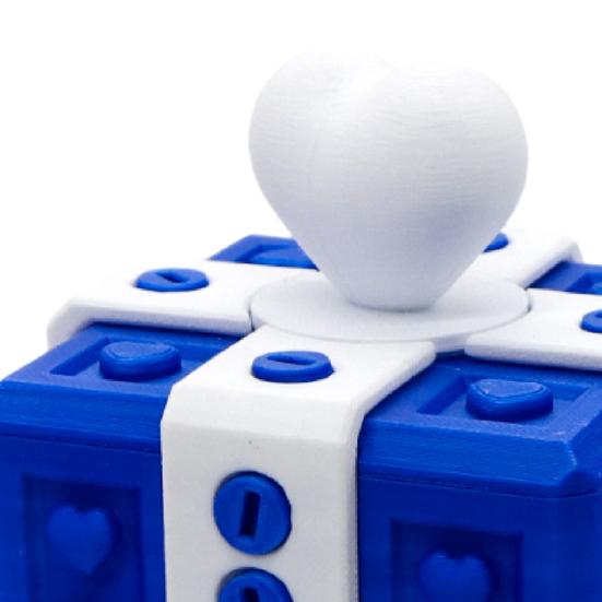 Annoying Gift Box 3D Printed Puzzle Gift Box Reusable Prank Screw Present Boxes Novelty Money Card Container for Birthday Christmas