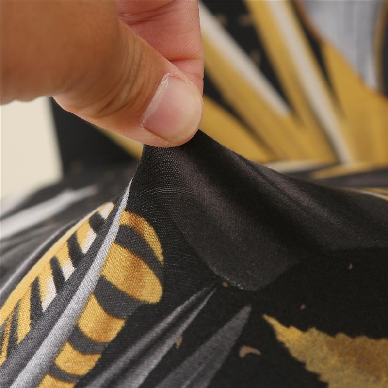 1/2/6Pcs Dining Chair Cover Print Elastic Chair Slipcover Case Stretch Chair Covers For Wedding El Banquet