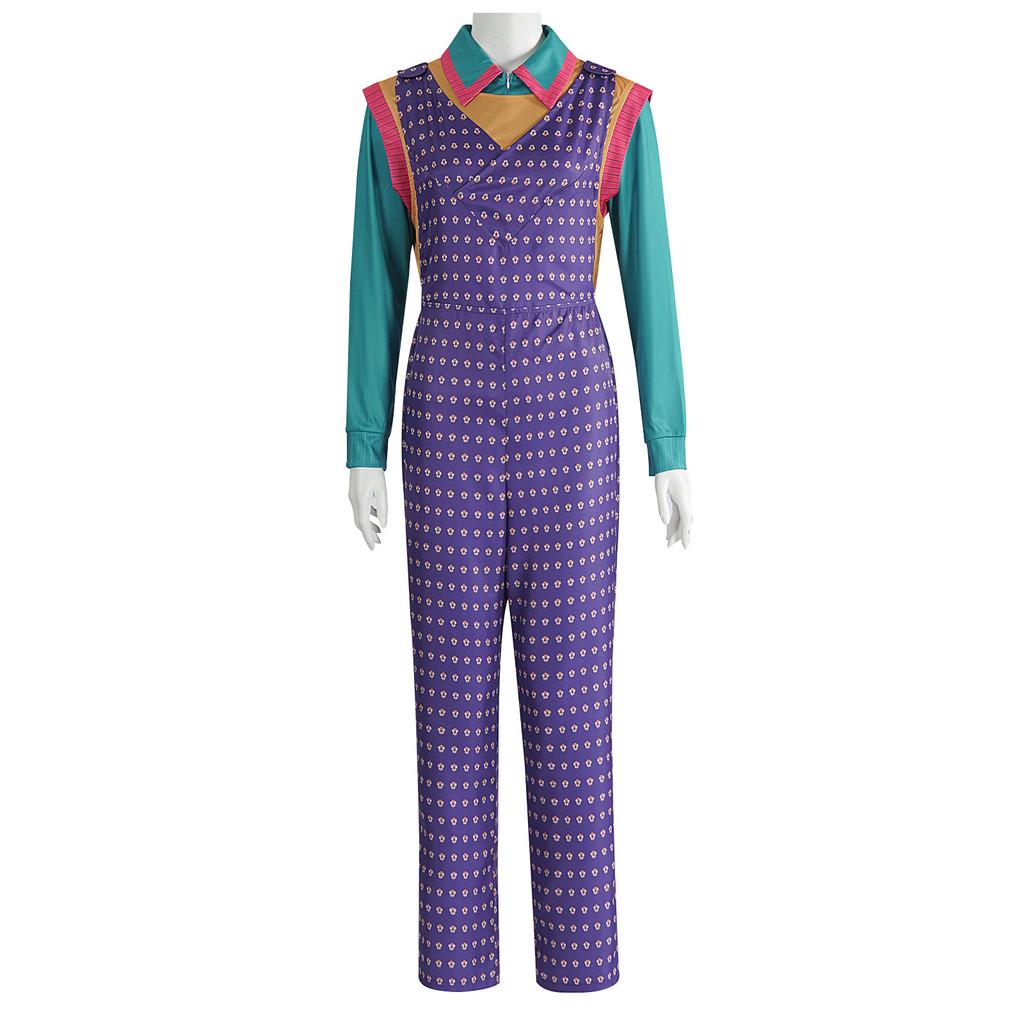 Costume Cosplay Saison 5 de Stranger Things en Mélange de Lin pour Fans d'Anime