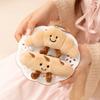Creative Croissant Pendant Plush Toy Doll Baguette Doll Girls Bag Keychain Ragdoll