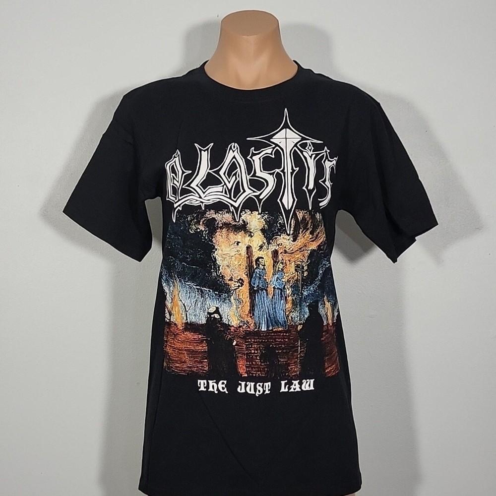ALASTIS The Just Law S SMALL T-Shirt Black Yazbek Band Logo Unisex T-Shirt XXL