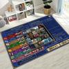Retro Heroes of Might and Magic Map Games Art Rug for Bedroom Living Room Sofa Home Doormat Decor,Large Kids Non-slip Floor Mat