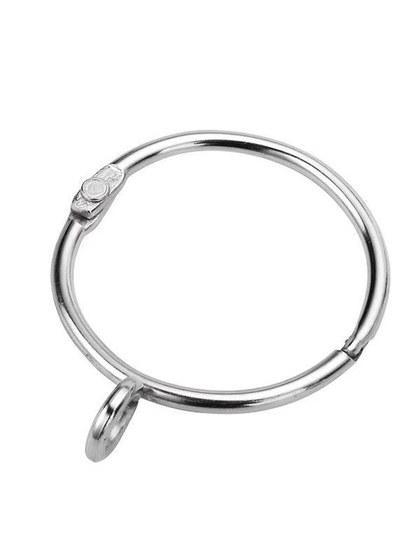 Metal Curtain Hanging Ring with Hook - Roman Rod Loop Accessories