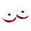 2 Rolls 1.6 Inch Wide Burgundy Satin Ribbon Polyester Ribbon for Gift Wrapping Flower Wrapping Cake Box 91m