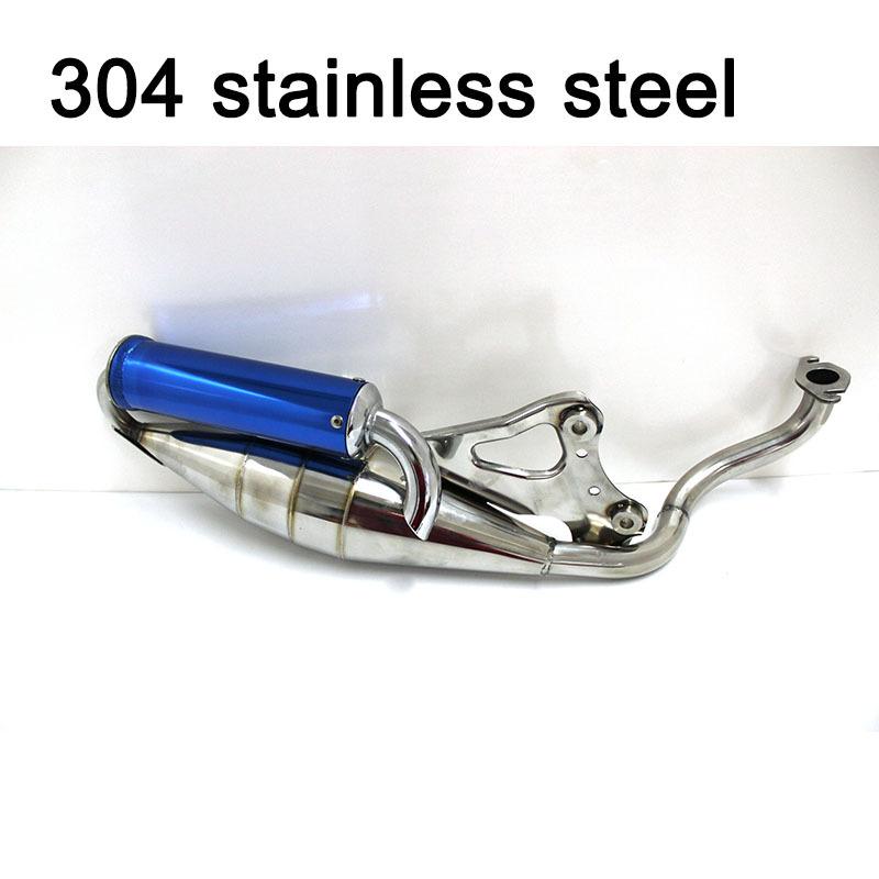 Exhaust System Muffler Pipe Scooter Moped For Honda DIO50 ZX50 AF34 AF35 Moped 50cc 2-Stroke Scooters Exhaust Pipe