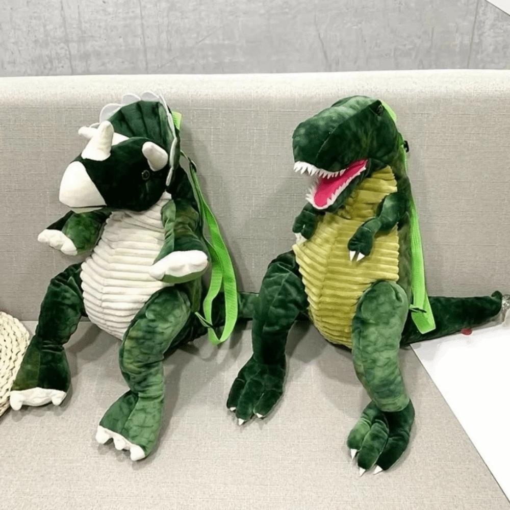 3D Plush Dinosaur Doll Simulation Dinosaur Animal Dinosaur Bag  Birthday Gift