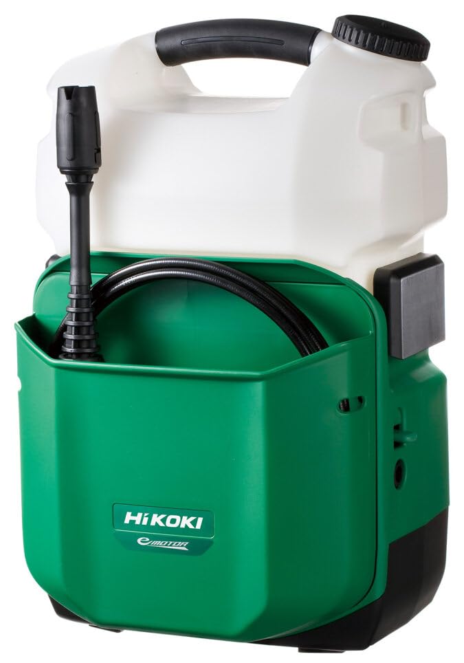 

HiKOKI 18V Rechargeable High Pressure Washer with Storage Battery and Charger AW18DBL(LXPZ) зелений