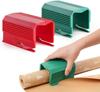 2 Stück Geschenkpapier-Schneider Weihnachts-Papierrollen-Schieber-Werkzeugset Weihnachtsgeschenk Verpackung Geschenkpapier Schneidezubehör zum Basteln Geburtstagsgeschenke Verpackungsrollen