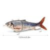 Robotic Fishing Lure USB Charging Multi Jointed Swimbait Smart Auto Swimming Fishing Baits Fishing Accessories For Outdoor