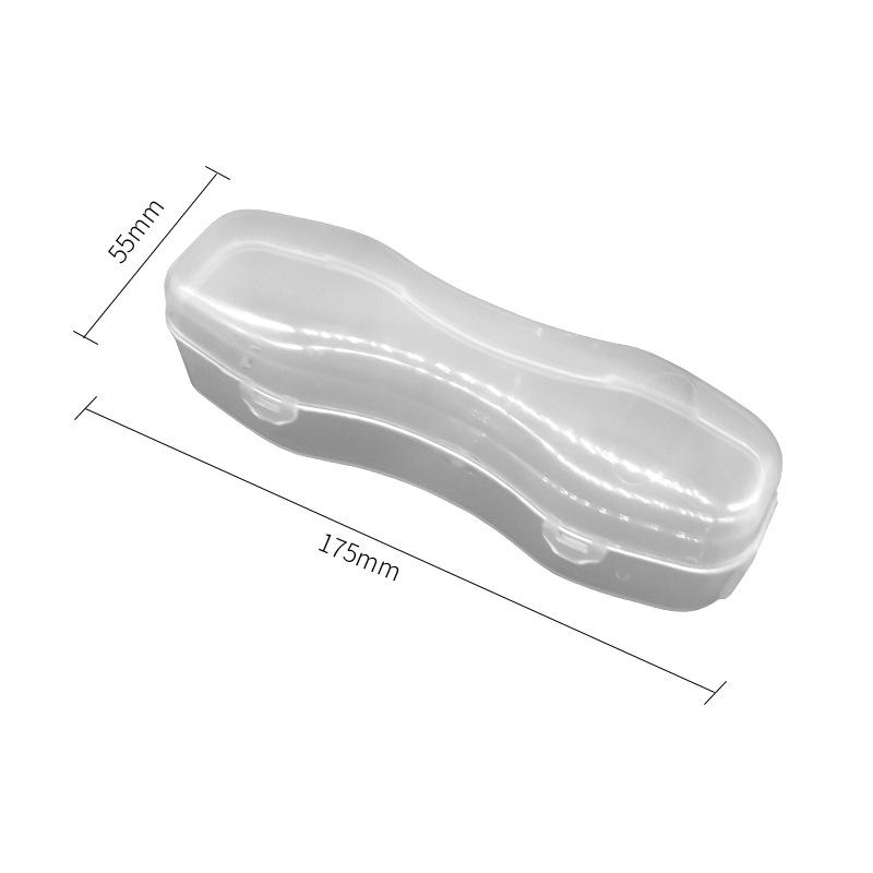 Clear Silicone Eyeglass and Swimming Goggle Case