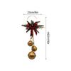 Christmas Bell Hanging Pendant Jingle Bell Painted Bells Christmas Tree Door Wall Hanging Bells Decoration Decor Christmas Gift