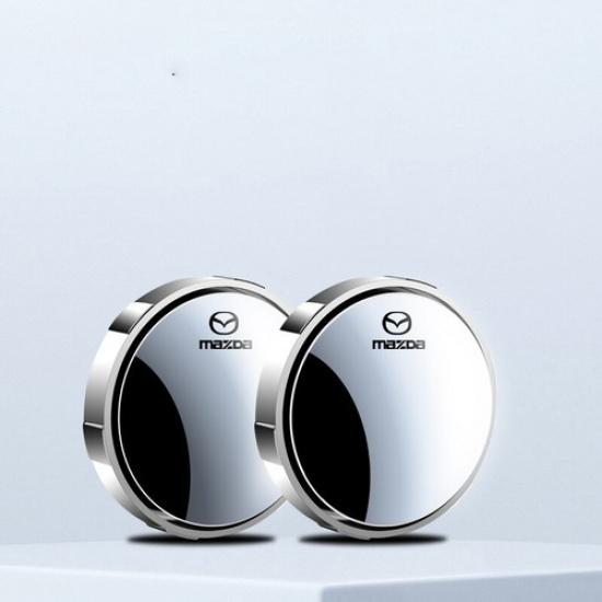 2PCS 360° Wide Angle Car Side Blind Spot Rear Mirror Parking Auxiliary for Mazda