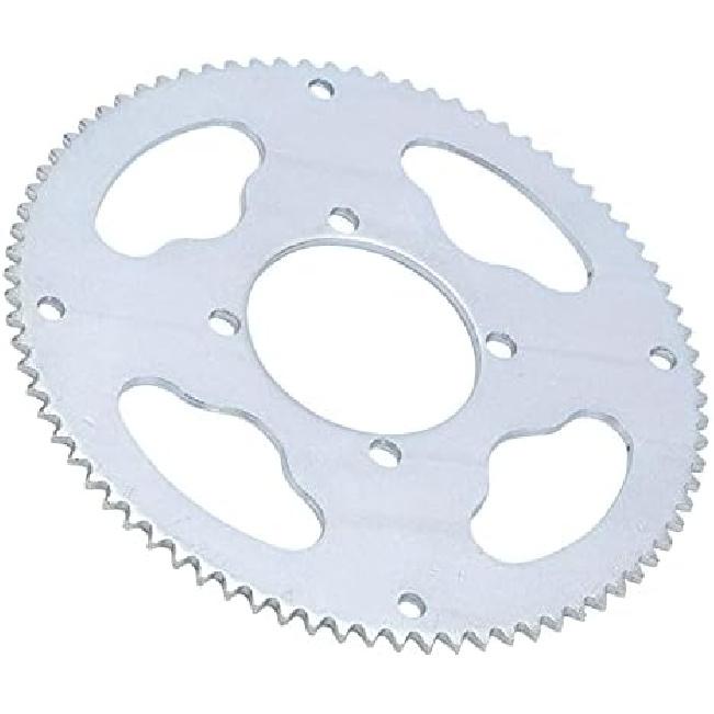 VGEBY 80 Teeth 25H Sprocket, 54mm 80 Teeth 25H Rear Chain Sprocket Compatible for 47Cc 49Cc ATV Quad Minimoto Motorcycle 25H Sprocket 25H Sprocket