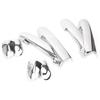 Car Door Handle Bar Cover Trim for KIA FORTE CERATO 2010-2012 1 Set Chrome