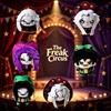 The Freak Circus Cotton Doll Pierrot Harlequin Jester Plush Toy Cute Pendant Gothic Clown Soft Stuffed Doll Bag Charm Decor Gift
