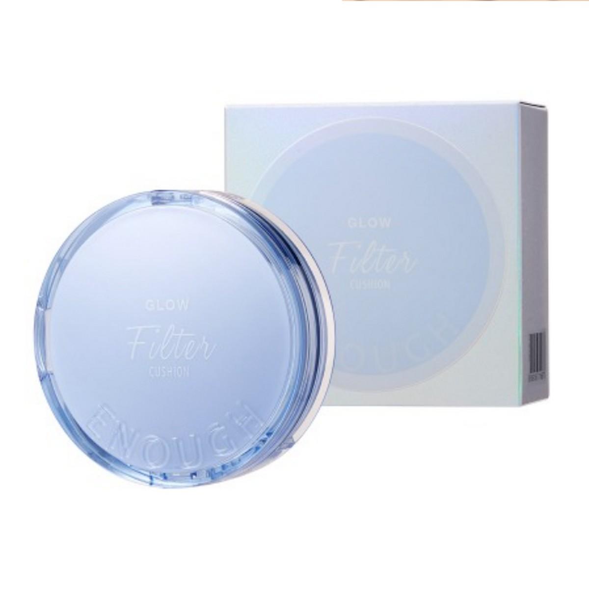 

ENOUGH Glow Filter Cushion + Refill SPF 50+ PA++++ #21 Clear Beige +RANDOM GIFT