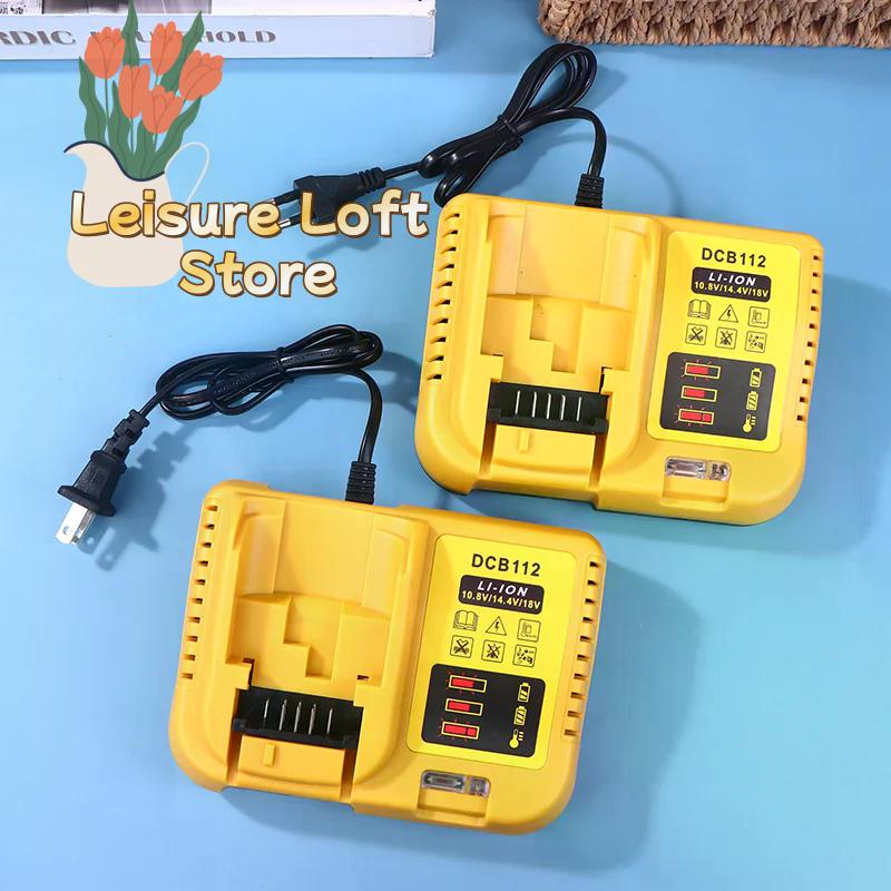 Charger Accessory Parts-Multi-Model Compatibility for 18V/20V Lithium Battery&DCB112/115/120/140/183/206/609 Chargers