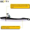 OCPTY Door Handles Exterior Rear Driver Left Side Fit for 2005-2010 for Chrysler 300 2005-2008 for Dodge Magnum Chrome OE 5065801AG 1pcs