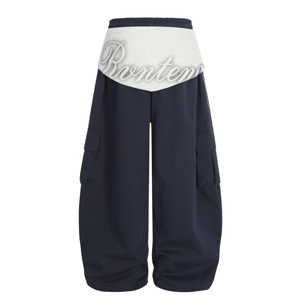 Retro Wide-Leg Hip Hop Work Pants