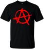 Men's Foshion T-Shirt Men's Foshion Onorchy Symbol Short Sleeve T-Shirt Block