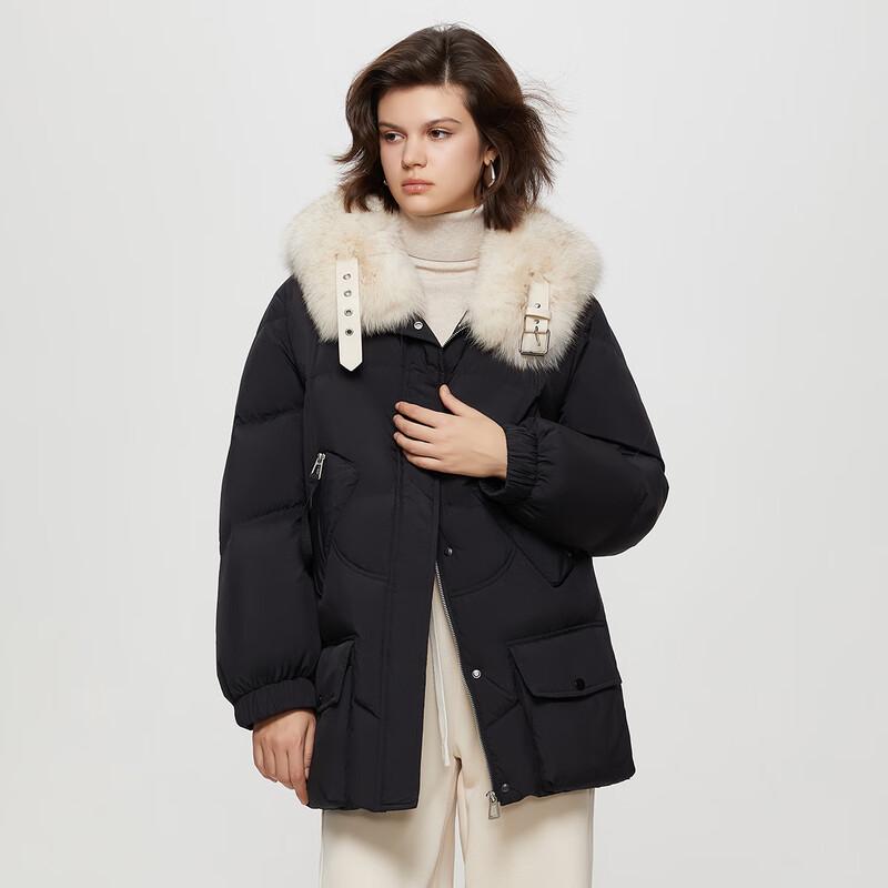

Women s Versatile Mid-Length Down Jacket M