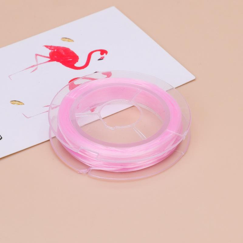 25-Color Elastic Wire Beads Set: Handmade, Durable, for DIY Bracelets & Necklaces