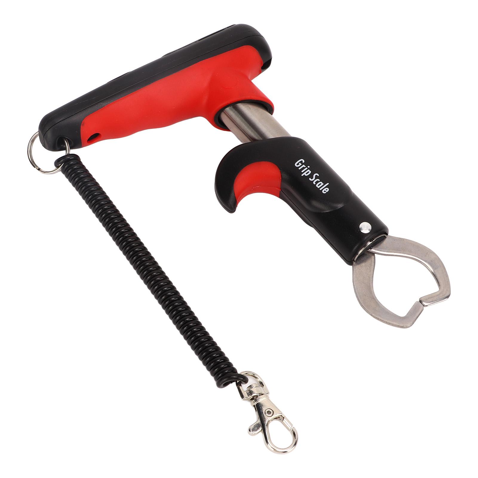 

Рыболовный захват Fish Lip Grabber Gripper Fish Scale Fish Scale Fishing Tool с цифровыми весами для пресноводной соленой воды