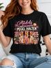 Madels Pegel Halten Boho Sunset Friends Scene With Palms Cocktails Pink Lettering And Girls Trip Unisex All Tshirt