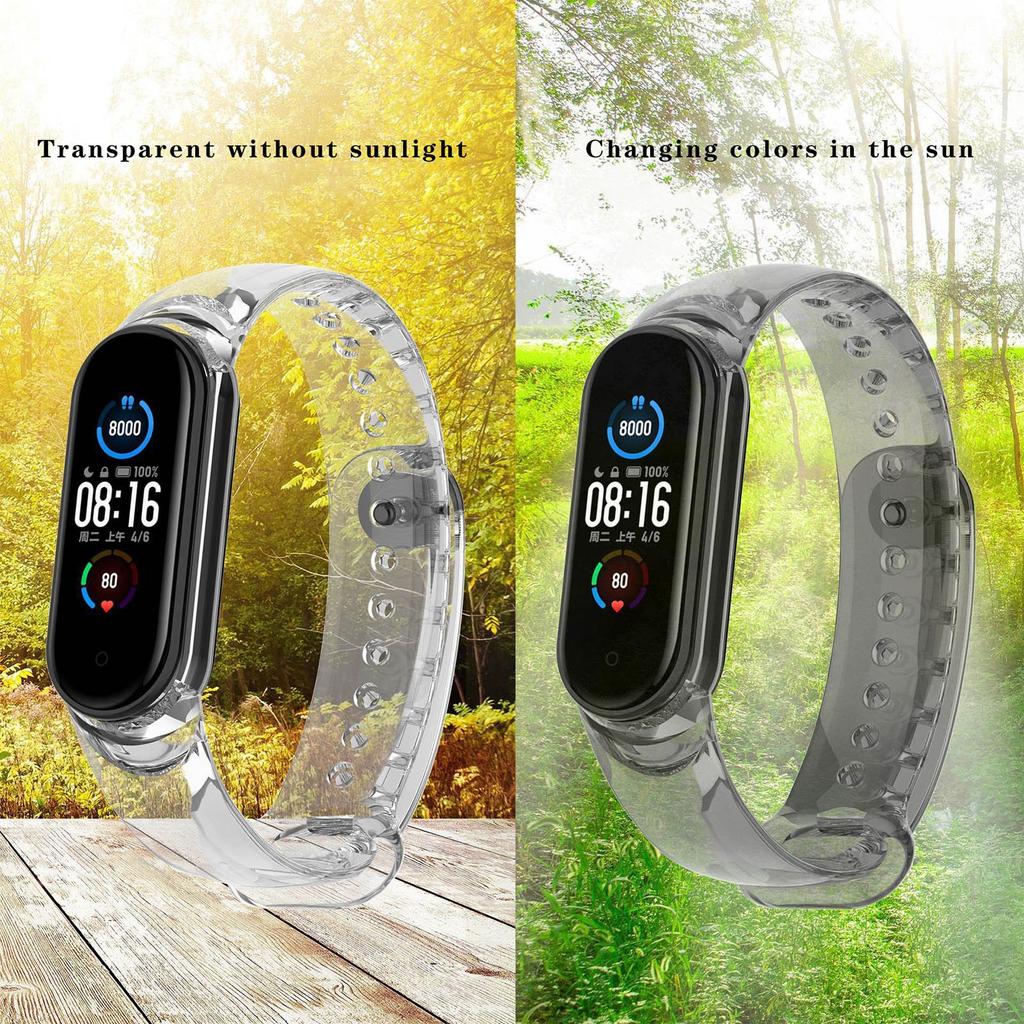 Photochromic Wristband Watch Wristband Smart Watch Wristband Sports Wristband