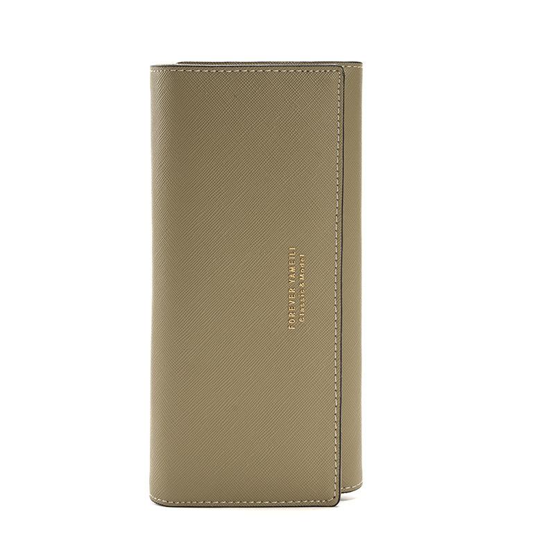 Medium and Long Wallets with Large Banknotes and Clutch Bag
