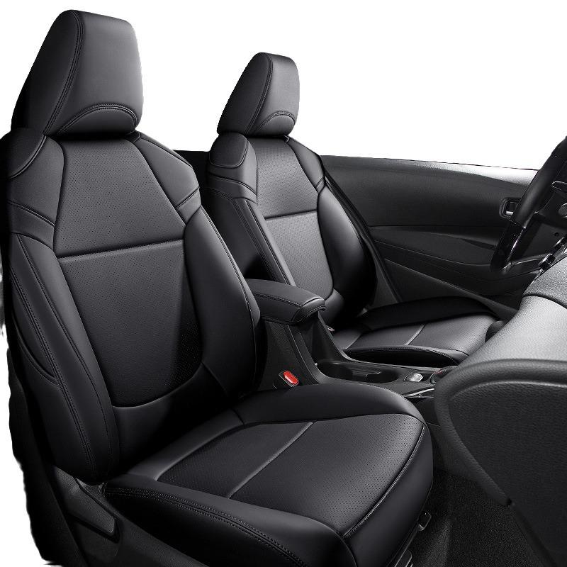 Pokrowce na siedzenia z prawdziwej skóry Toyota Corolla Cross – Pełne owinięcie, 24 modele, Kompatybilność całoroczna