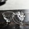 High Borosilicate Glass Tea Cup Set Transparent Small Tea Bowl Multiple Styles Home Use Owner Cup