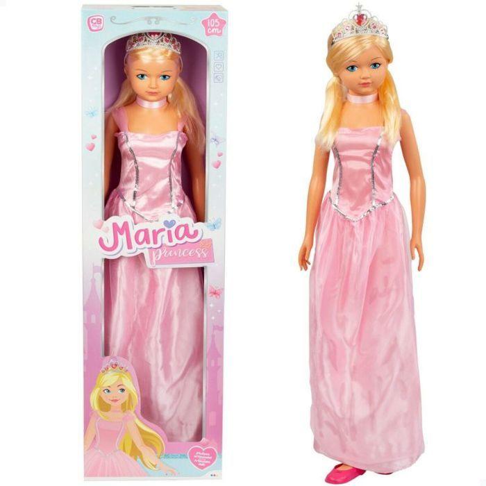 Dukke - Colorbaby - 43993 - 10 cm - Friserbart hår - Rosa