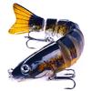 12.8cm/18g Bionic Bait Simulation Fish Eyes Bright Color Realistic Looking Flexible Treble Hook