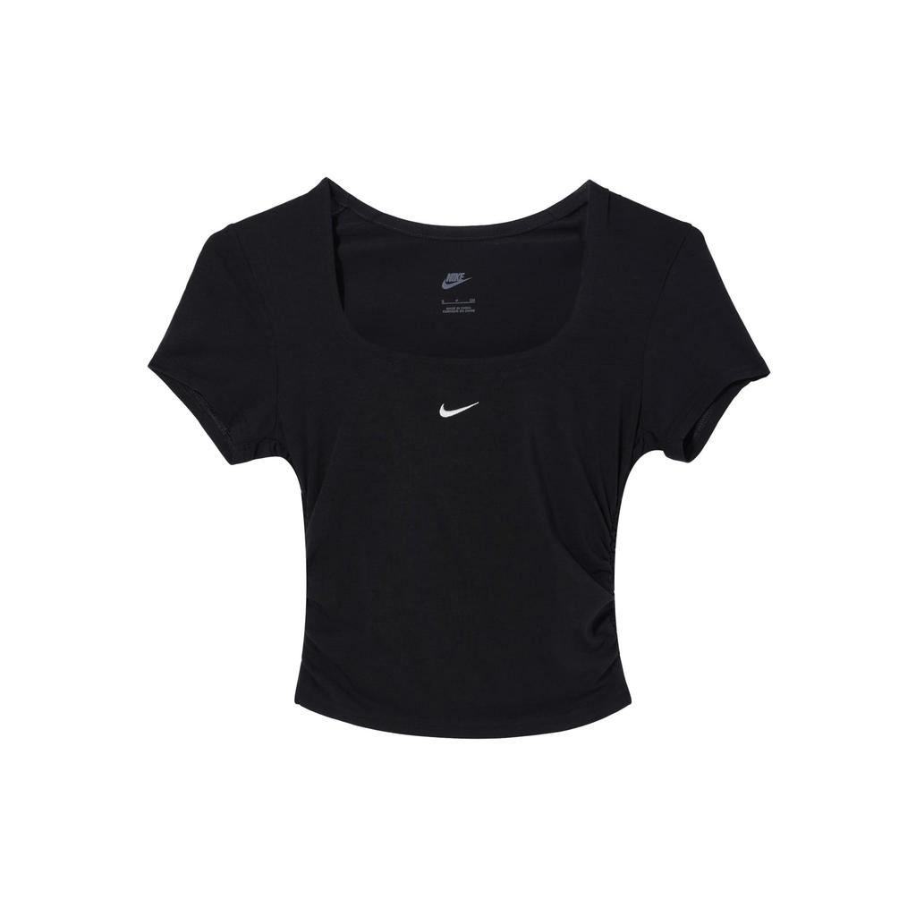 Nike Sportswear Chill Knit Women's Short-Sleeve T-shirt Black FZ7991-010