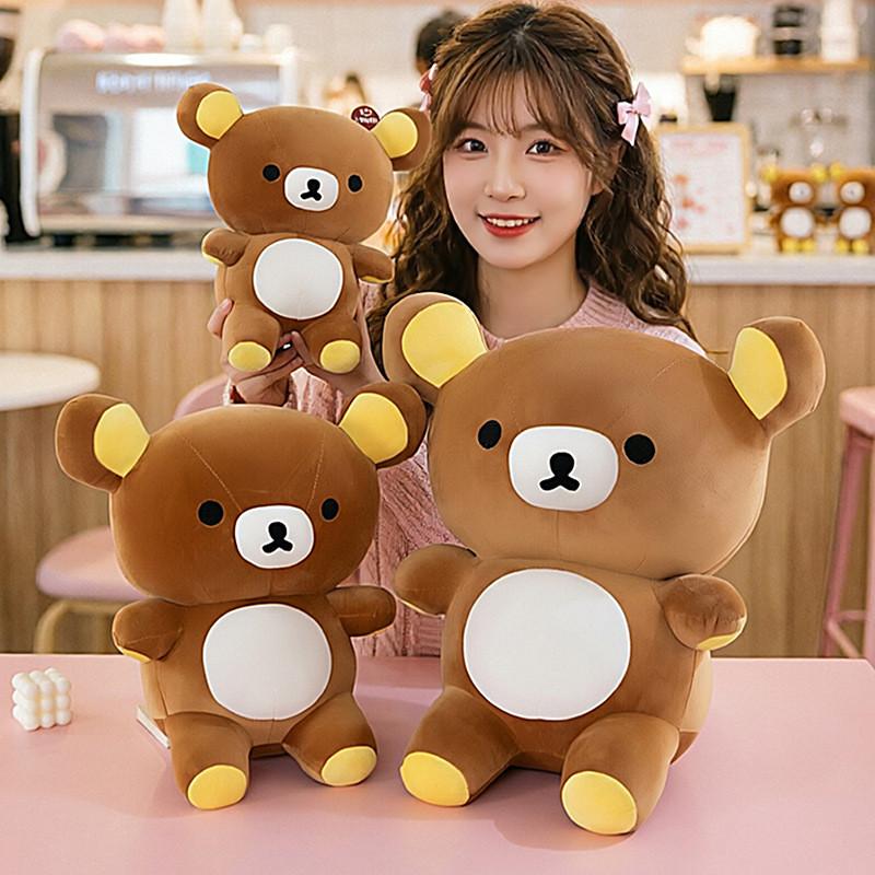 Plush Bear Toy For Kids Soft Stuffed Animal With Pp Cotton Filling For Girls And Boys