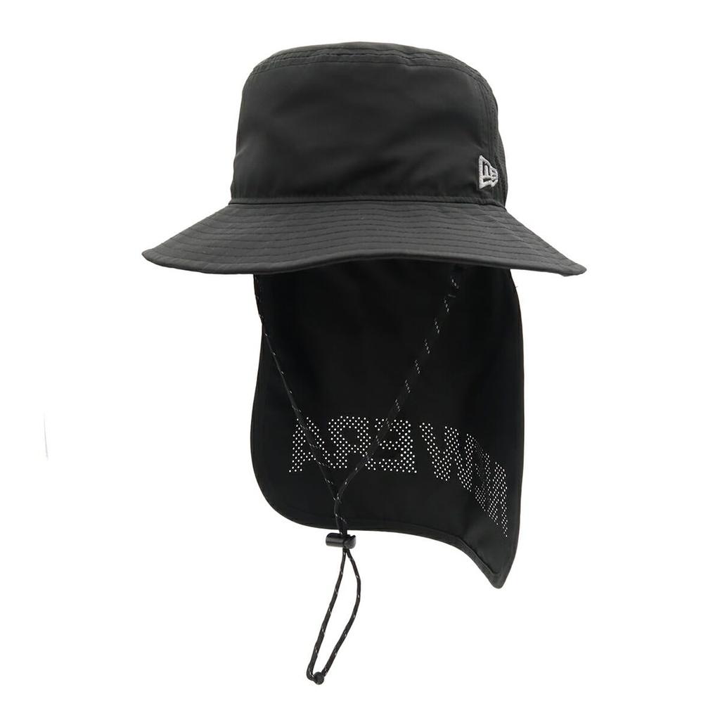 New Era Outdoor Adventure Hat, Laser Performed, Black, S/M OD ADVLT SUNSHADE PROLITE BLK