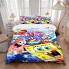 3Pcs Spongebob'S Underwater Adventure Bedding Sets For All Sizes New 3D Printed Bed Cover Comforter Duvet Cover Pillowcase Bedroom Decoration