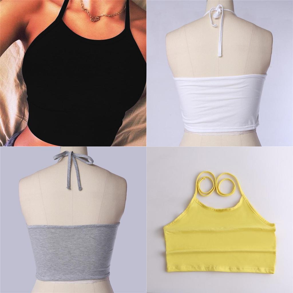Stylish Women Women Casual Cotton Suspenders Vest Top In Black For Summer Wear