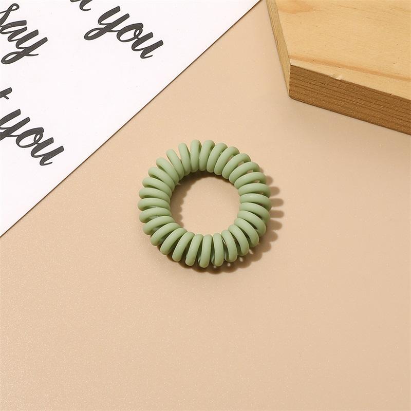 3pcs Hair Tie Women Multicolor Elastic Hair Band Spiral High Elasticity Telephone Wire Gum for Hair Rubber Band Hair Accessories