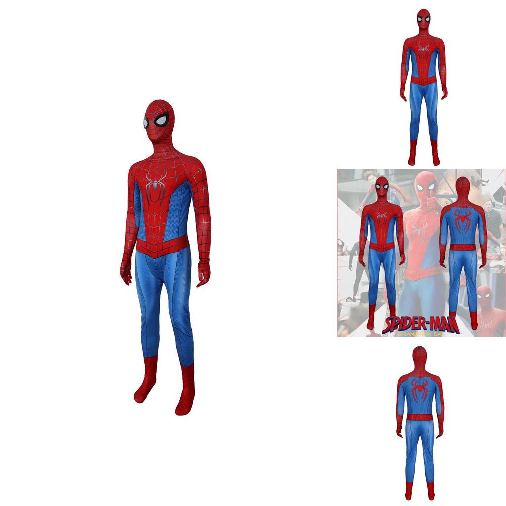Spider Man 4 Cosplay Costume With Superhero Design For Halloween Party