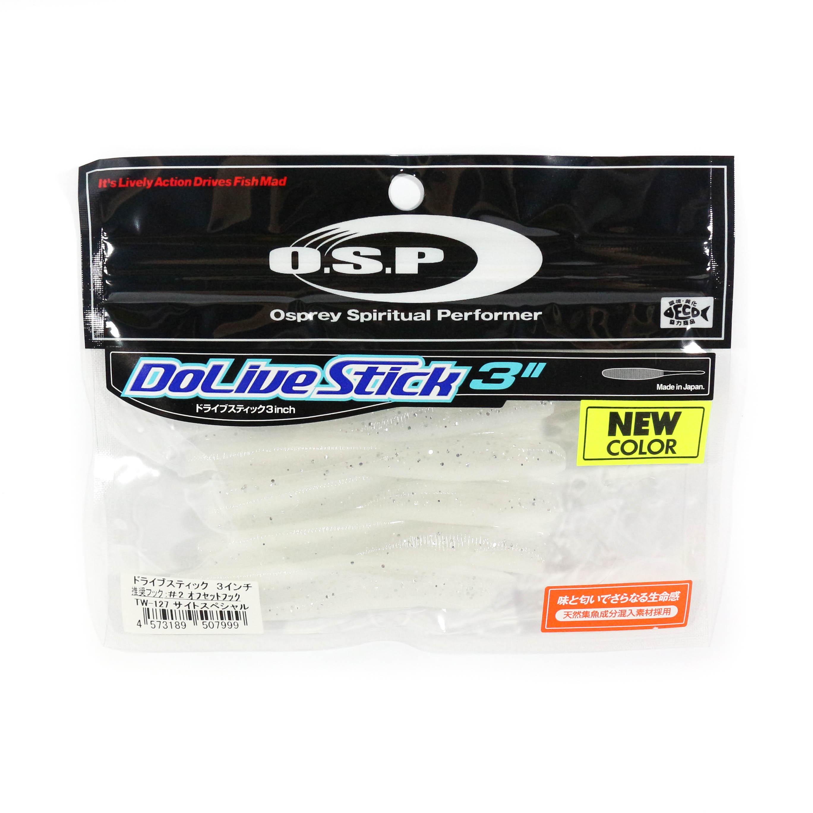 

Мягкая приманка OSP Dolive Stick 3 дюйма TW-127 (7999)