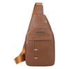 Men's Multifunctional Chest Bag: Fashionable, Portable, and Spacious Shoulder Messenger for Business or Casual Travel.