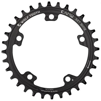 Wolf Tooth CAMO Round Chainring for Shimano 12 Spd 32t